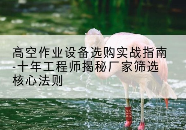 芮城剪叉式升降机厂家-高空作业设备选购实战指南-十年工程师揭秘厂家筛选核心法则